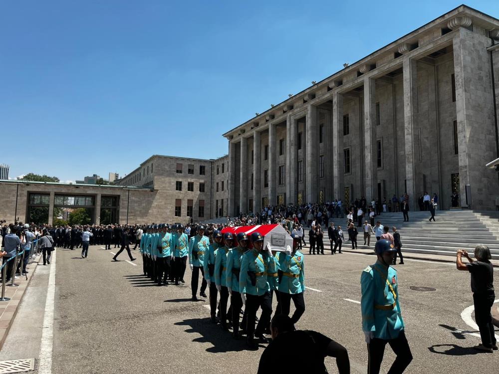 Liderler, Altan Öymen’in Cenaze Töreninde Bir Araya Geldi (5)