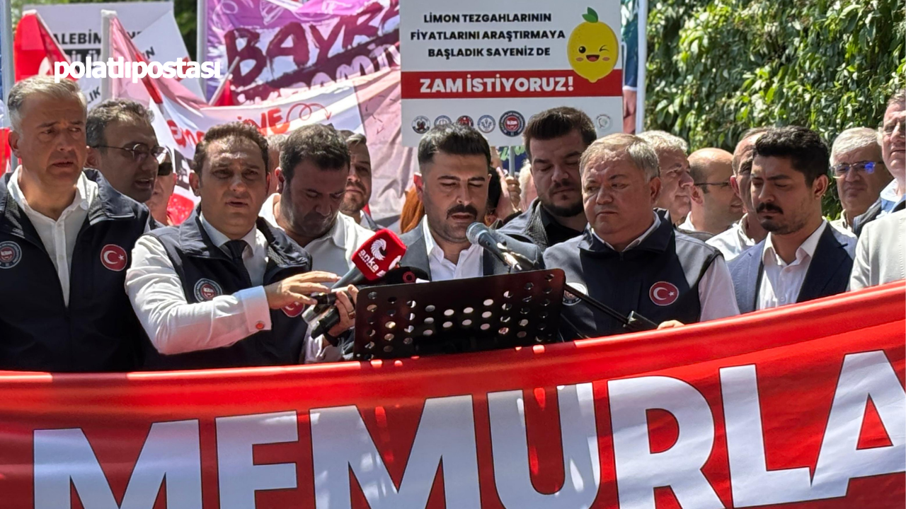 Memurlar Sokağa Indi, Bakanlık Önünde Ses Yükseltti!  (2)