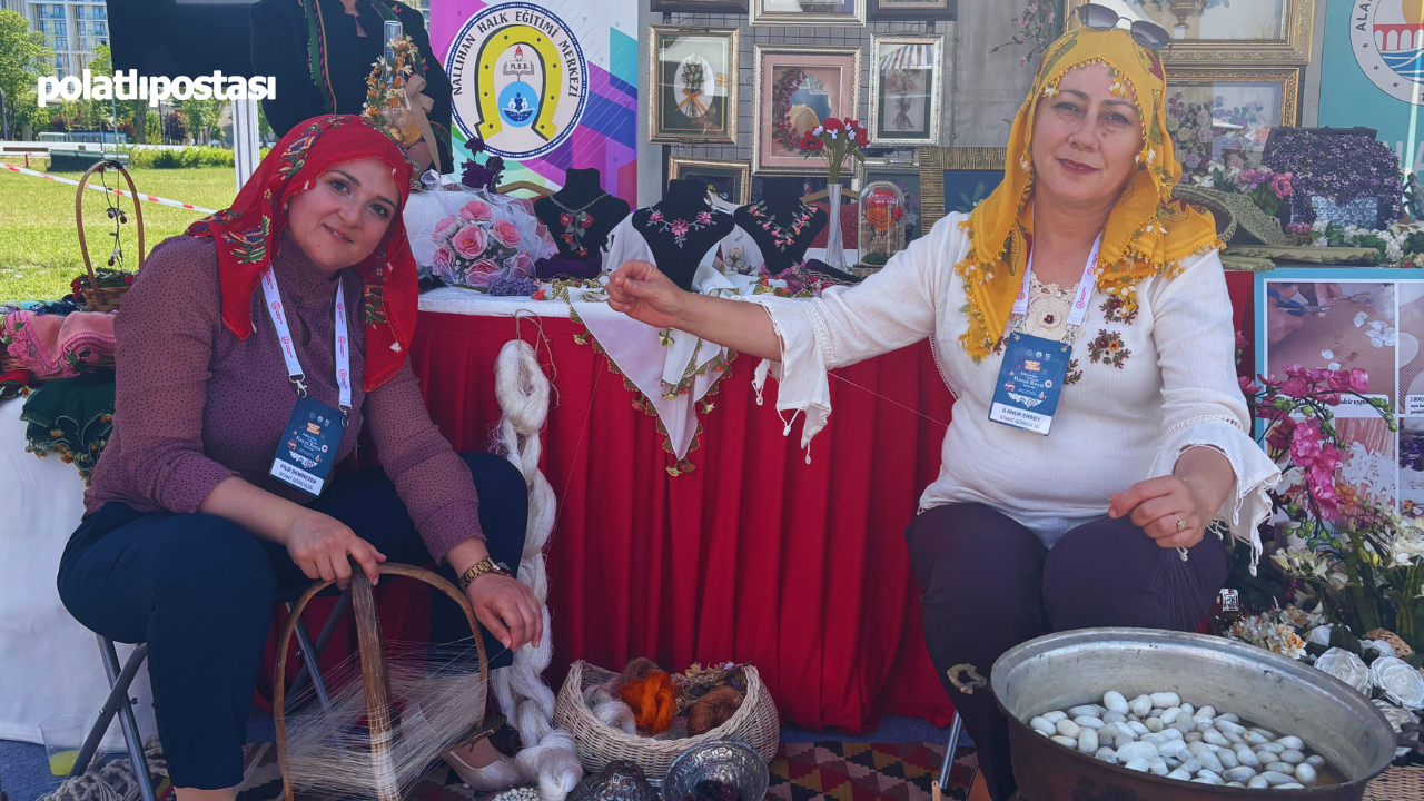 Nallıhan'da, Kültürün Iplikleri Kadınların Elinde Dokunuyor (3)