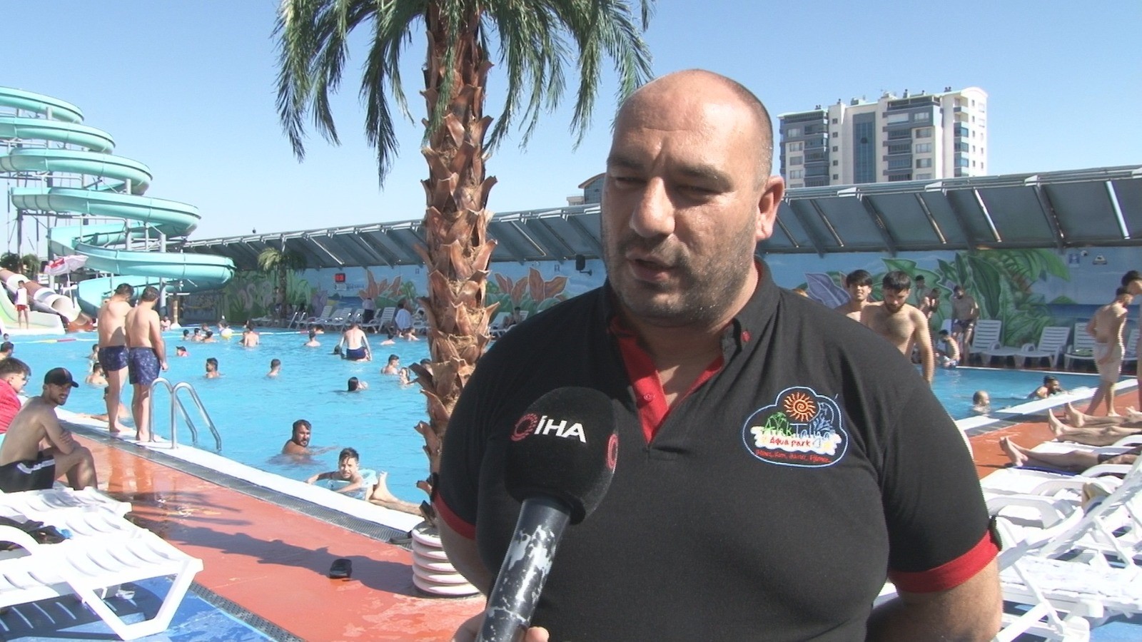 Serinlemek Isteyen Başkentliler Aquaparklara Akın Etti  (2)