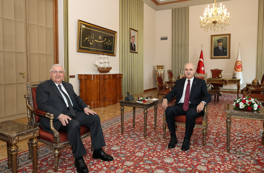 Tsk Komuta Kademesinden Tbmm Başkanı Kurtulmuş’a Ziyaret  (2)