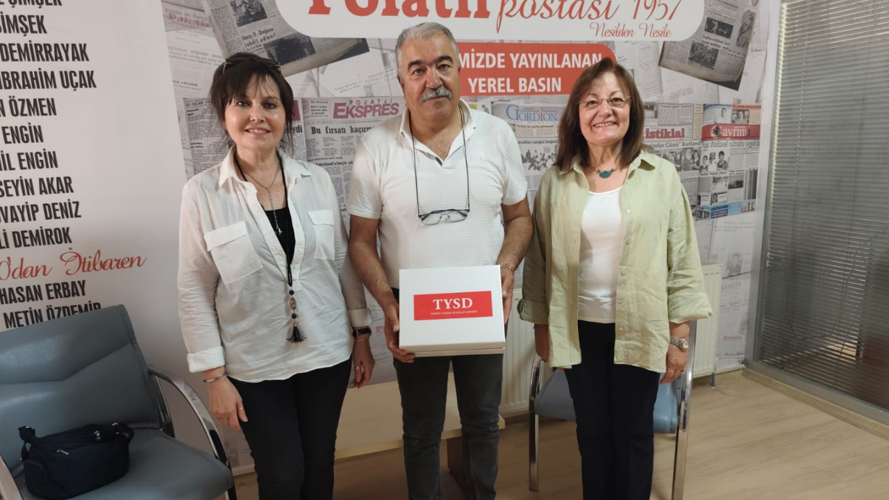 Türkiye Yardım Severler Derneği'nden Polatlı Postası'na Anlamlı Ziyaret (1)