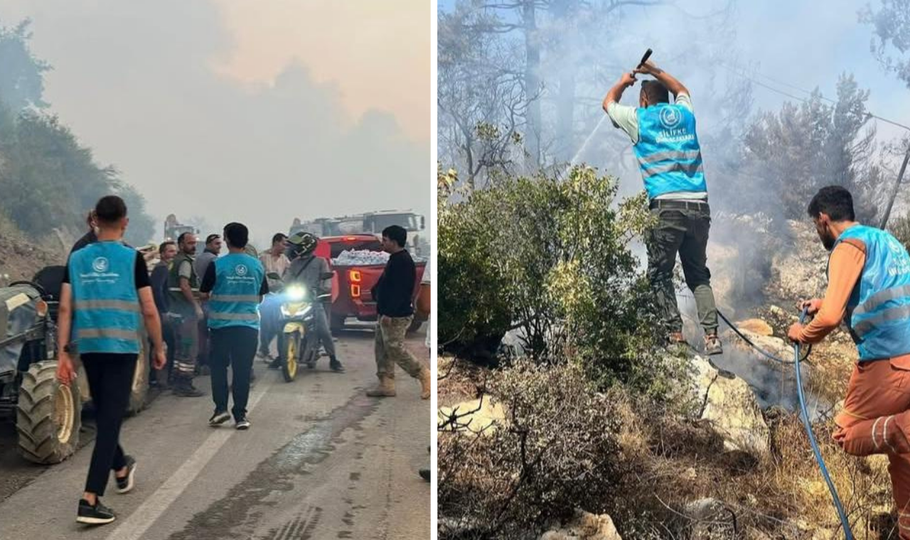 Ülkü Ocakları’ndan Orman Yangınlarına Destek1