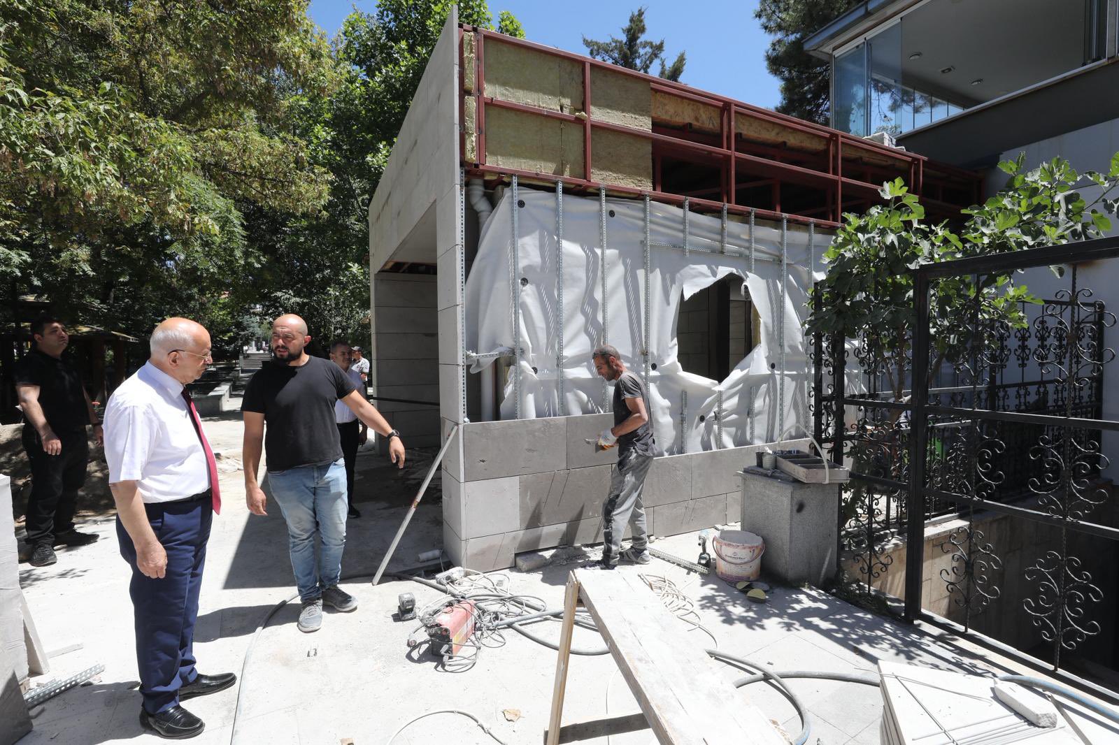 Yenimahalle’de Halk Kafe Çalışmaları Sürüyor (1)