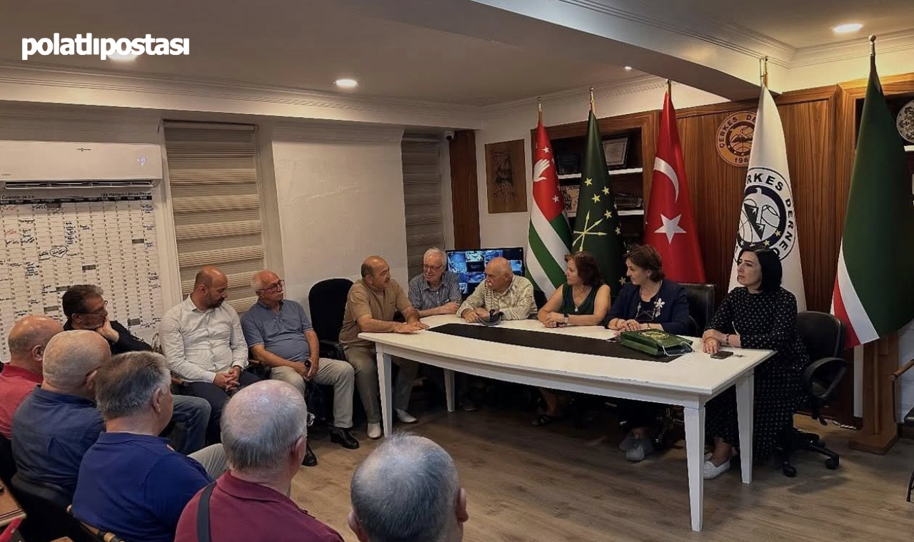 Ankara Çerkes Derneği'nde Anlamlı Buluşma Adıgey Cumhuriyeti Temsilcileri Ziyaret Etti (1)