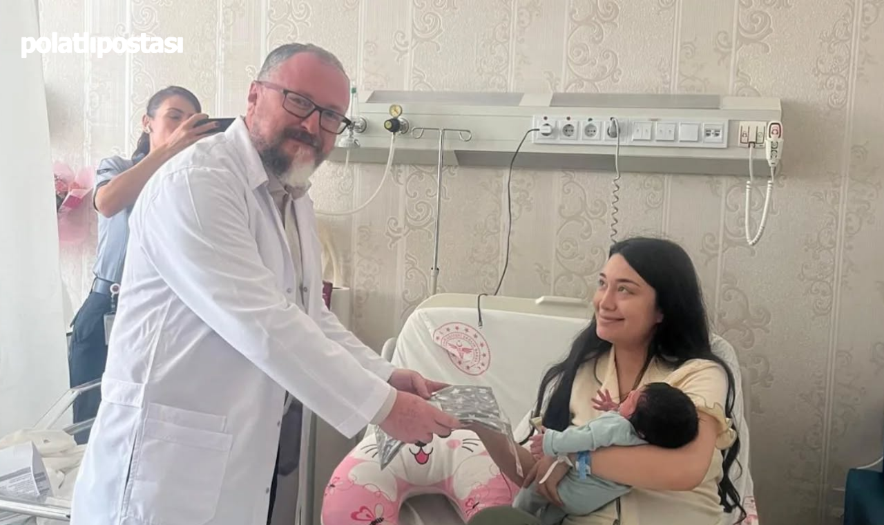 Anne Sütünün Gücü Polatlı Devlet Hastanesi'nde Kutlandı (1)