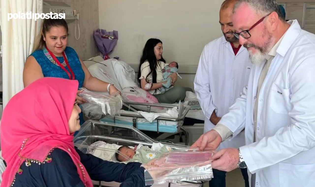 Anne Sütünün Gücü Polatlı Devlet Hastanesi'nde Kutlandı (2)