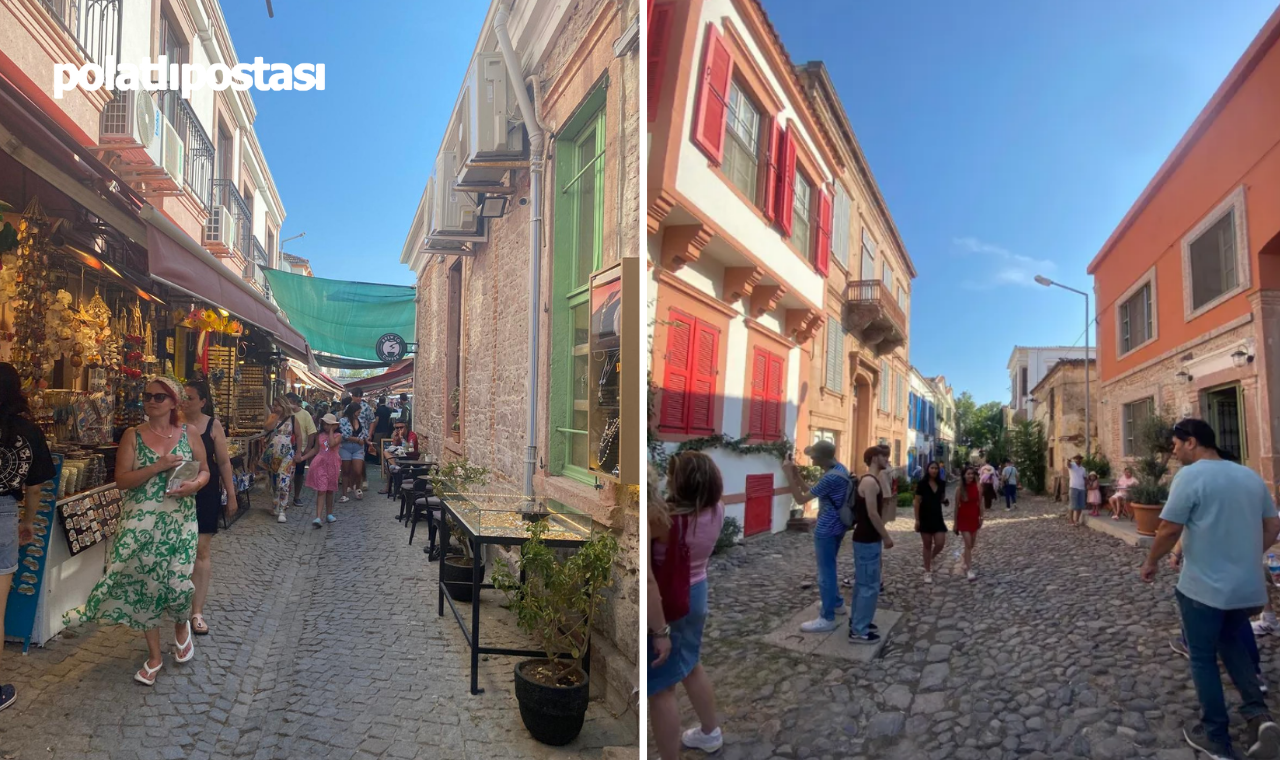 Cunda Adası'na Tatilcilerin Akını Sürüyor1