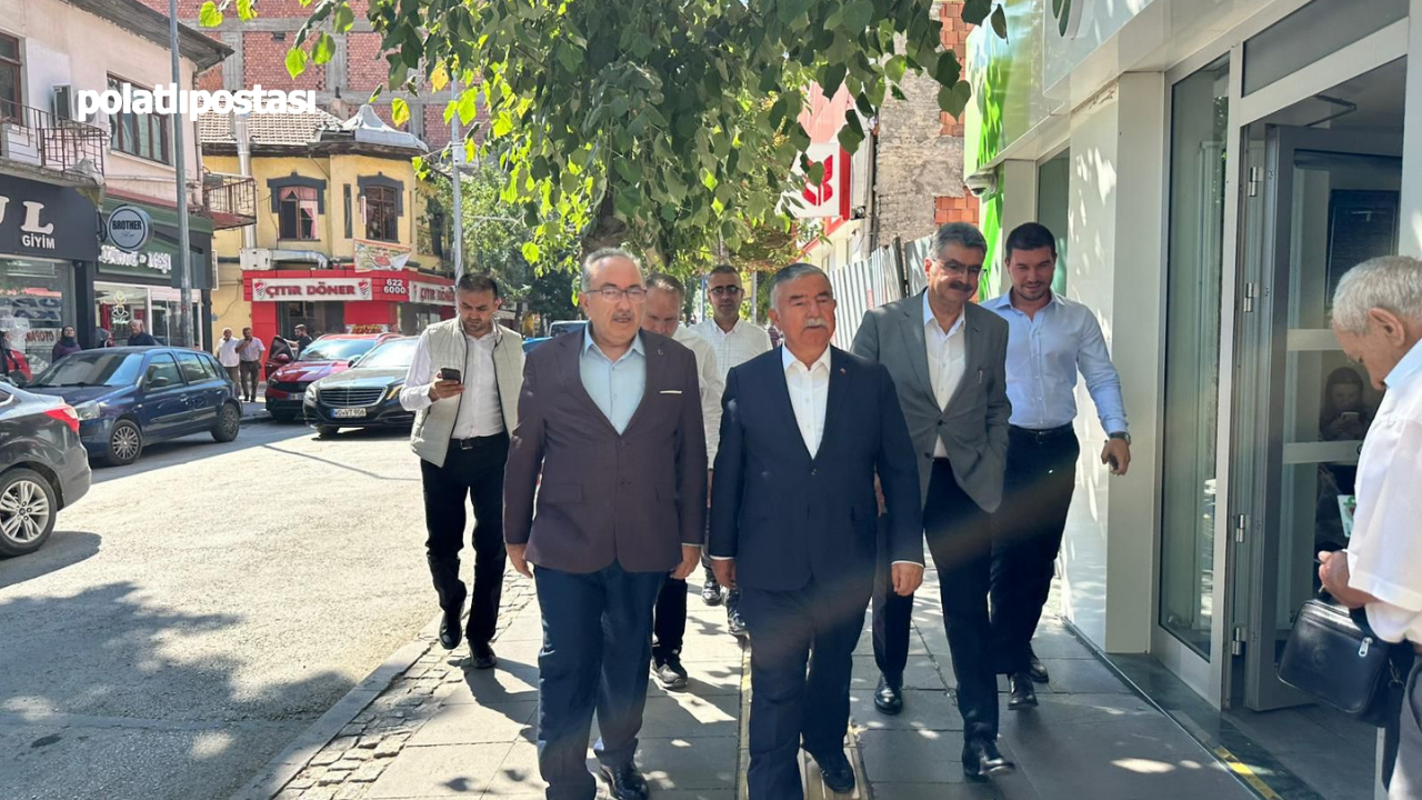 İsmet Yılmaz Ve Orhan Erdem’den Polatlı'ya Ziyaret (2)