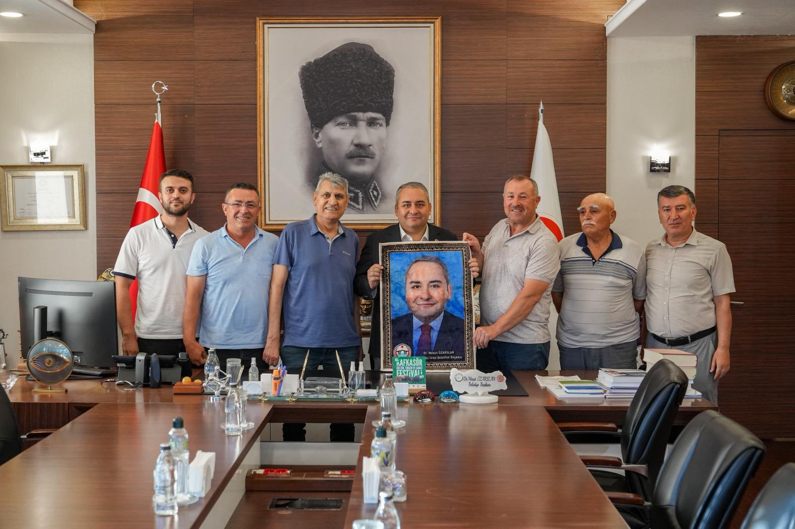 Karakeçililer Derneği’nden, Keçiören Belediye Başkanı Özarslan'a Ziyaret (2)