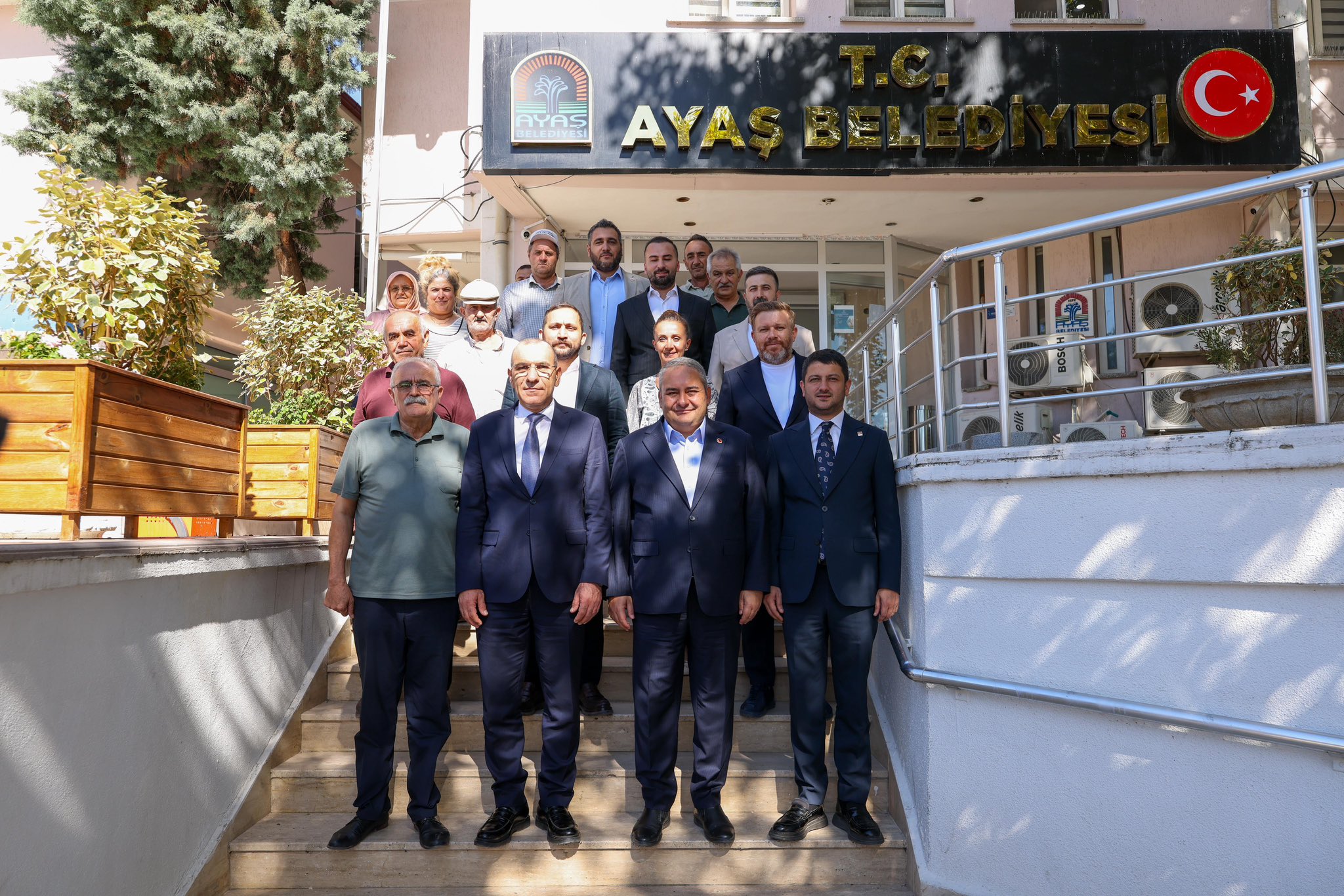 Keçiören Belediye Başkanı Özarslan’dan, Ayaş Belediye Başkanı’na Ziyaret-1