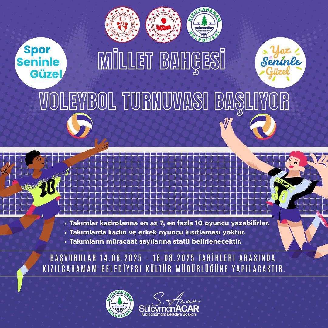 Kızılcahamam Voleybol Turnuvası