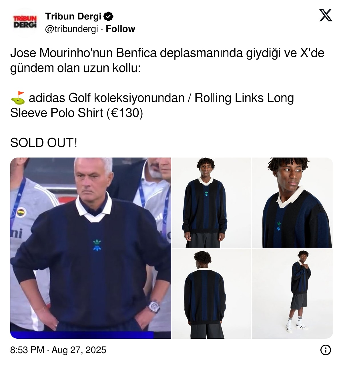 Mourinho Kıyafet 2