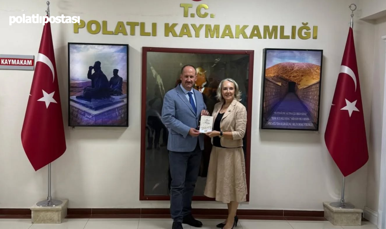 Polatlı Kaymakamı Atilla Kantay'a Anlamlı Ziyaret Sakarya Savaşı'nın Yaşandığı Topraklara Hoş Geldiniz! (1)