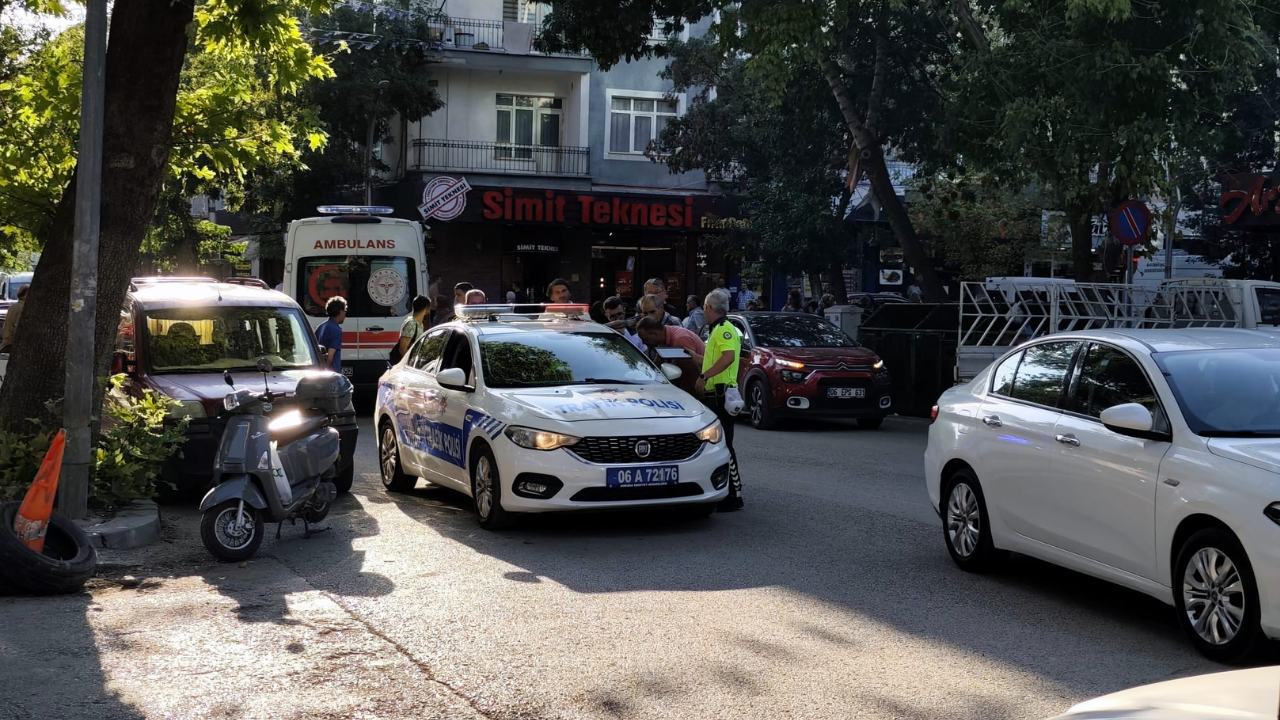 Polatlı’da Feci Kaza! Araç Yaşlı Adama Çarptı (1)