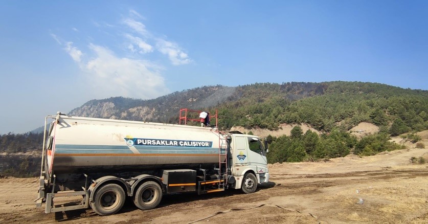 Pursaklar Belediyesinden Karabük’teki Orman Yangınlarına Destek (2)