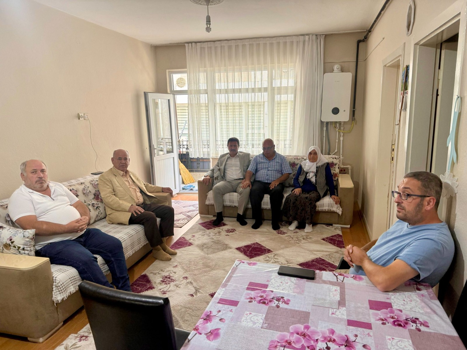 Yiğiner Ve Ankesob Başkanı Ar’dan Hıdır Çavuş’a Taziye Ziyareti-1