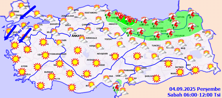 4 Eylül Hava Durumu 1-1