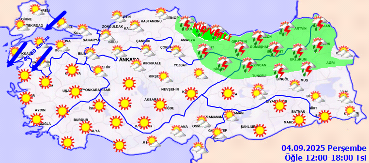 4 Eylül Hava Durumu 2-1