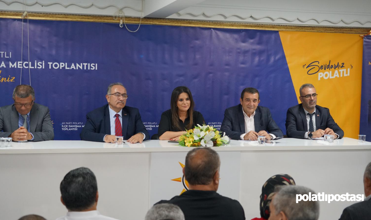 Ankara Milletvekili Sarıeroğlu Polatlı İlçe Danışma Meclisi Toplantına Katıldı! (1)