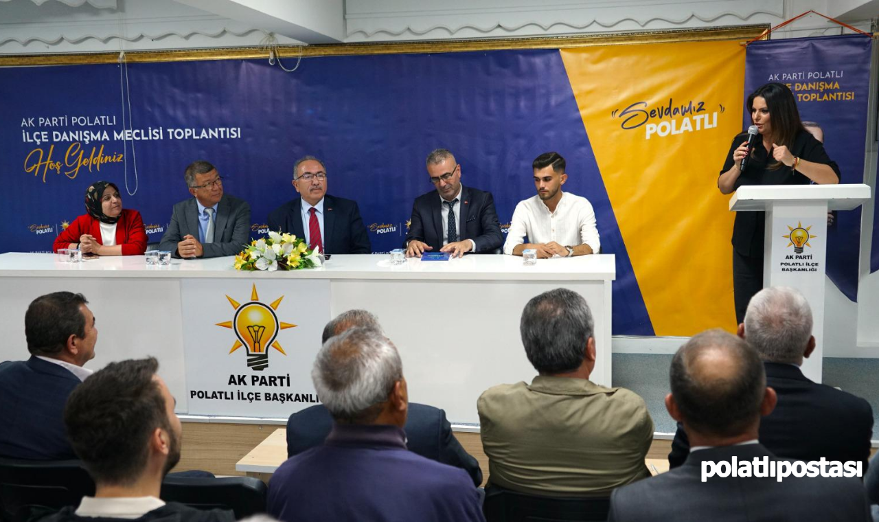 Ankara Milletvekili Sarıeroğlu Polatlı İlçe Danışma Meclisi Toplantına Katıldı! (3)