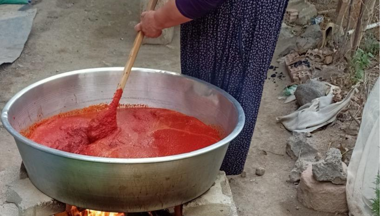 Ankara’da Kışa Hazırlık Başladı! Bahçelerde Kazanlar Kuruldu (1)