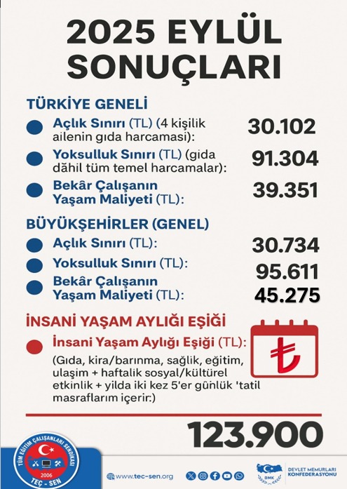 Büyükşehirlerde Yaşam Maliyeti 95 Bin Tl’yi Aştı-1