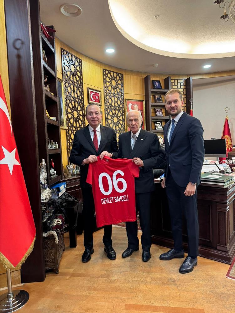 Gençlerbirliği’nden, Devlet Bahçeli’ye Ziyaret-1