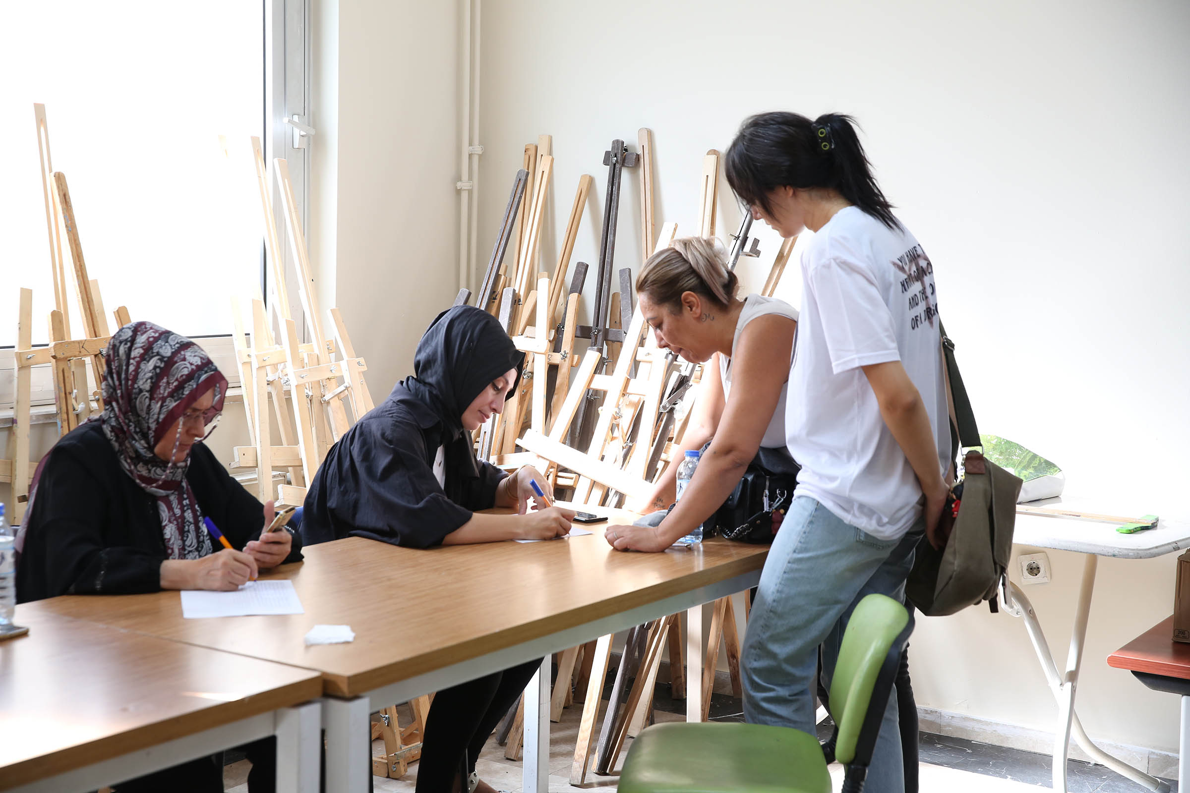 Keçiören’de Ücretsiz Keçmek Kursları Başladı (1)