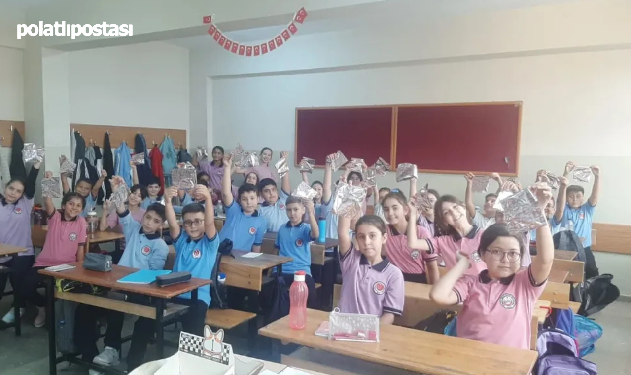Polatlı İmam Hatip Ortaokulu'nda Ilk Ders Yeşil Vatan Oldu! (1)