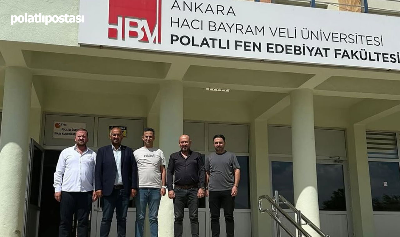 Polatlı Mhp'den Üniversiteye Hayırlı Olsun Ziyareti! (1)