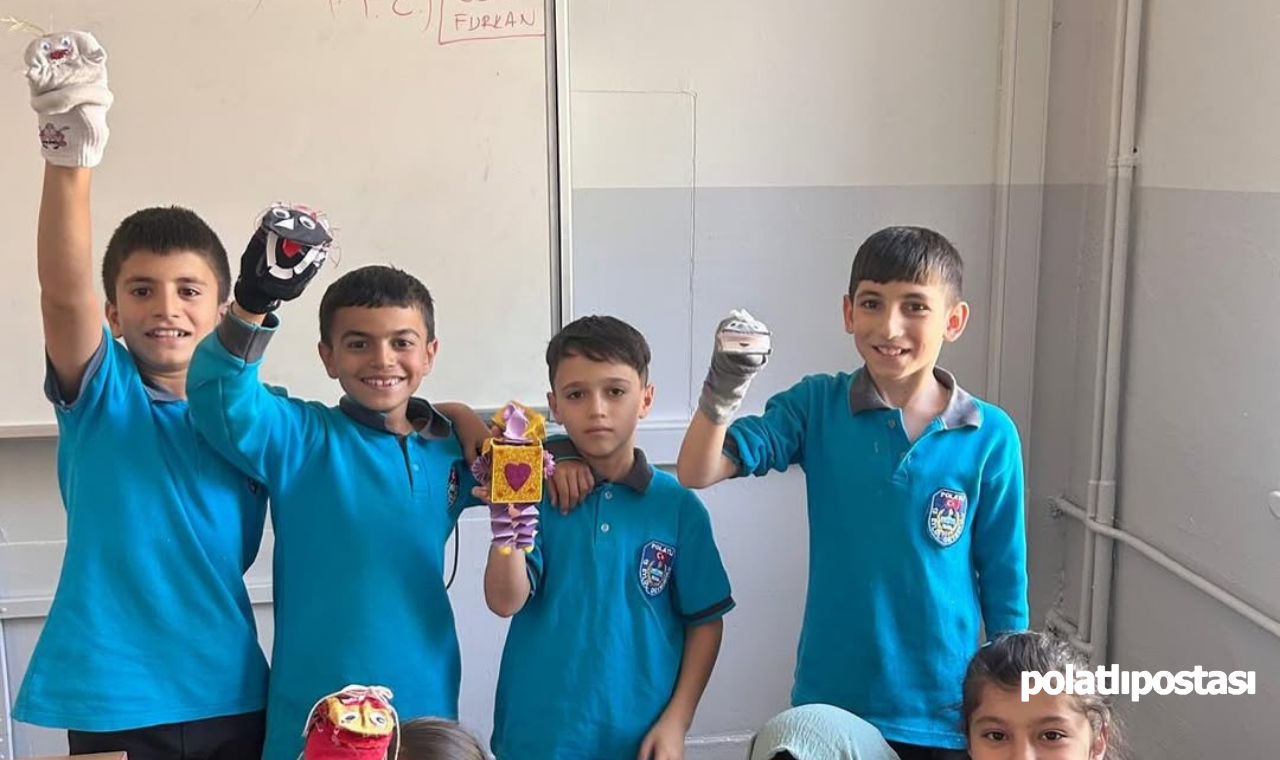 Polatlı'daki O Sınıfta Dersler Kuklalarla Işleniyor! (1)