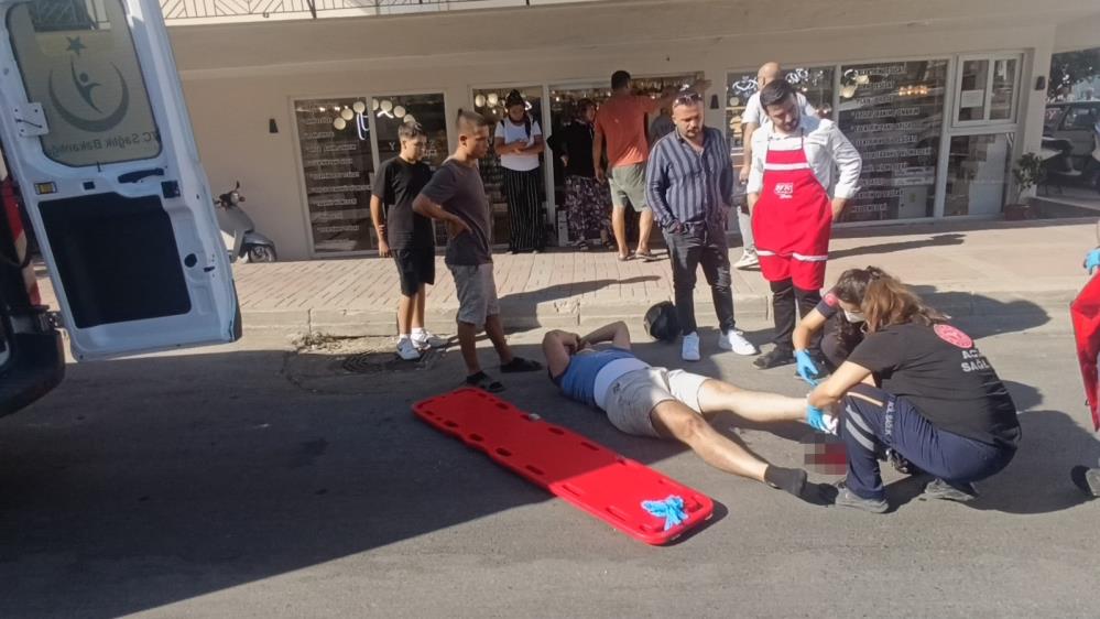 Trafik Kazasında, Motosiklet Sürücüsü Metrelerce Sürüklendi! (3)