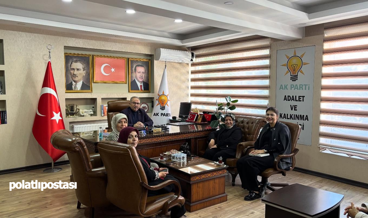 Ak Parti Ankara İl Kadın Kolları Başkanı Aysel Koçak Akgül'den Polatlı'ya Ziyaret (1)
