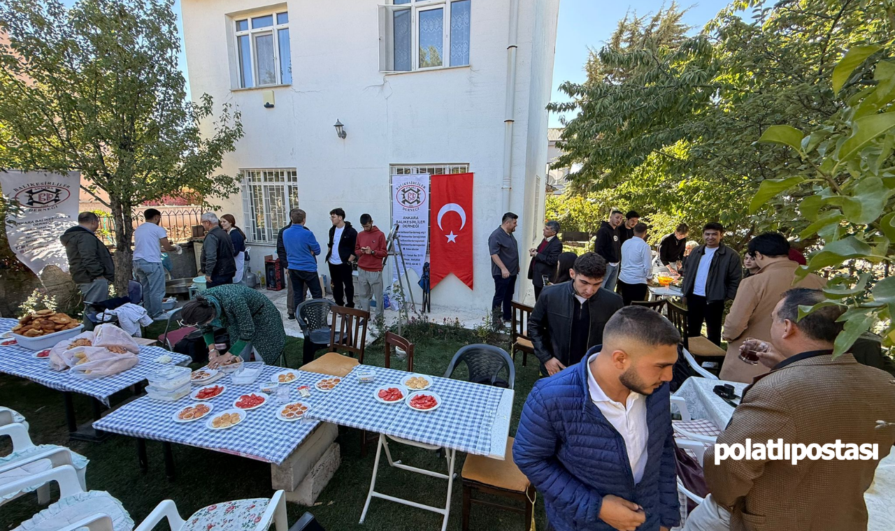Ankara'da Okuyan Balıkesirli Gençler Yalnız Değil Öğrenciler Için Memleket Kahvaltısı Düzenlendi (1)