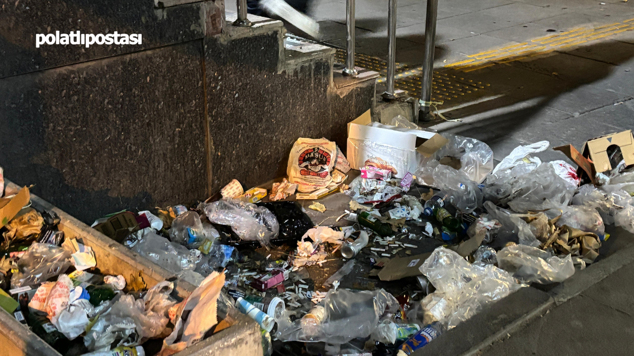 Başkentin Merkezine Yakışmayan Görüntü! (2)