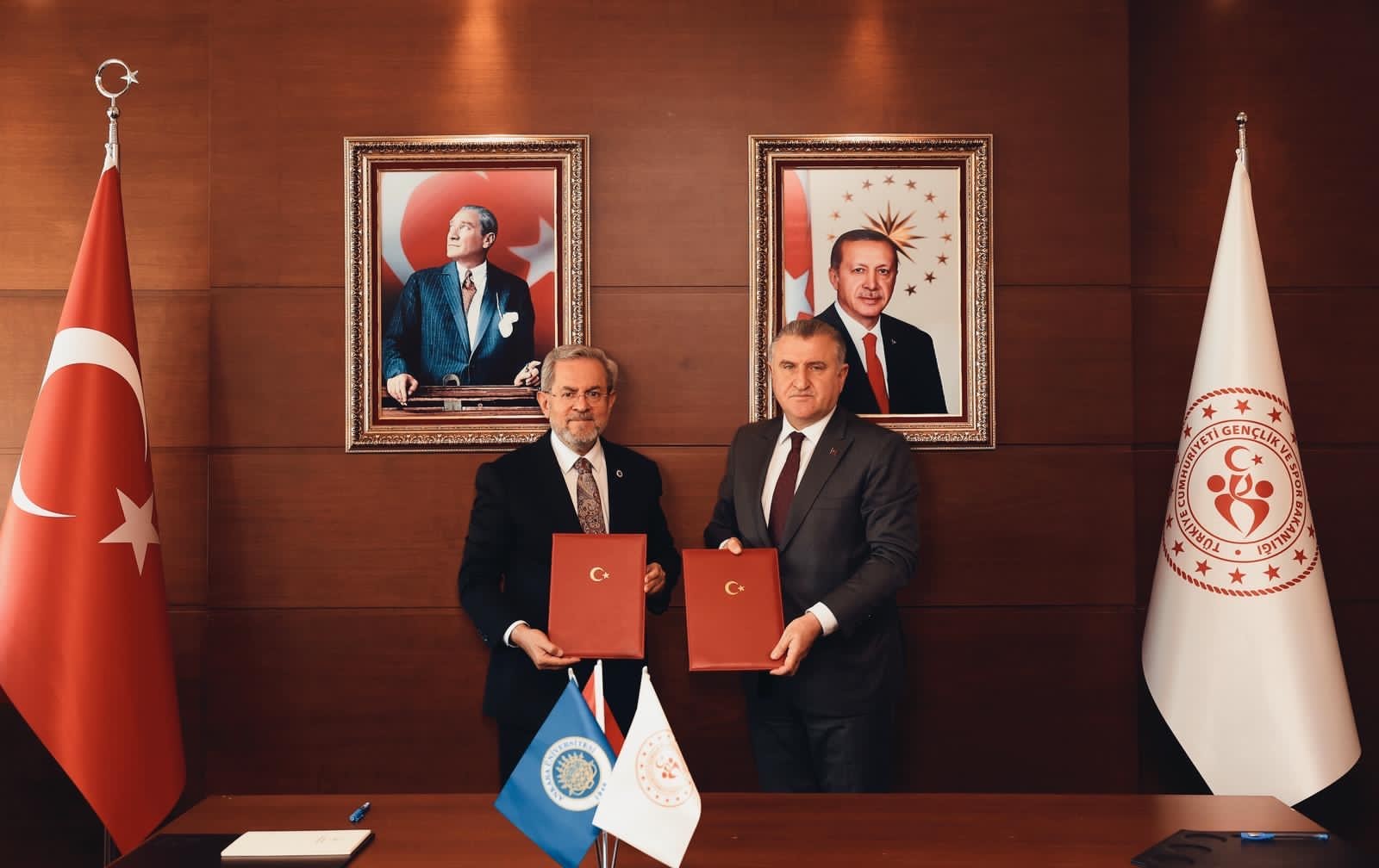 Gsb Ile Ankara Üniversitesi Arasında Spor Yetenek Protokolü Imzalandı (2)