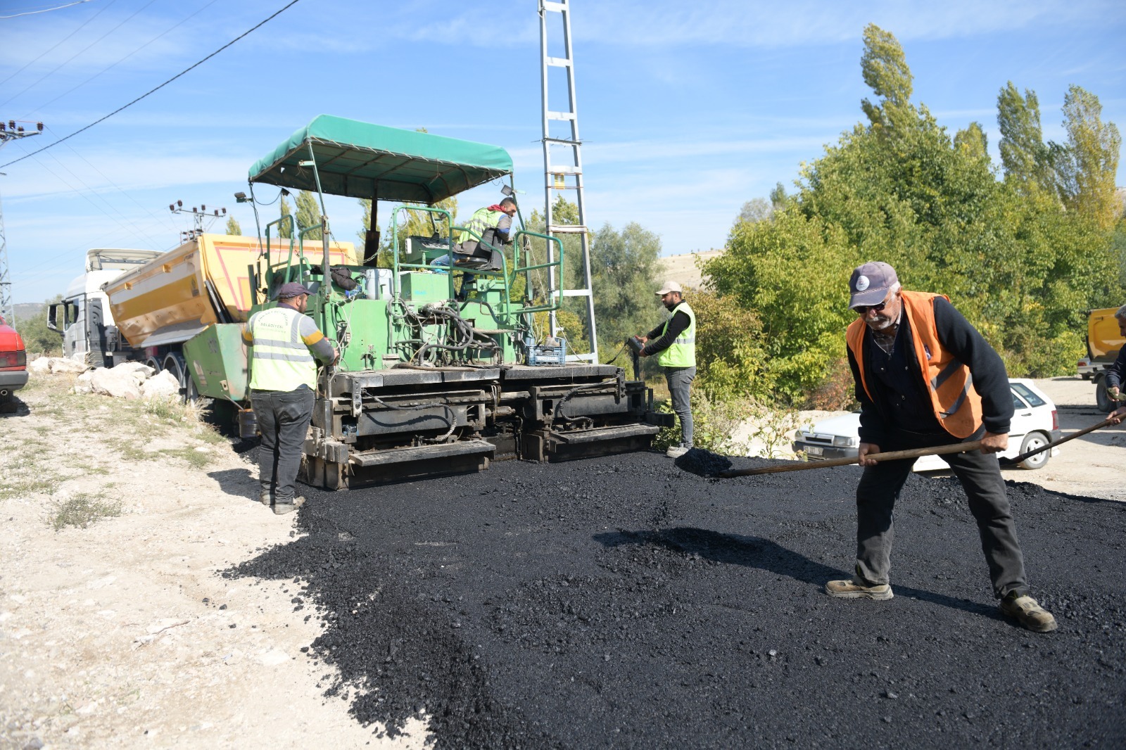 Kahramankazan'daki O Mahalle Tarihinde Ilk Kez Asfaltla Buluştu (2)