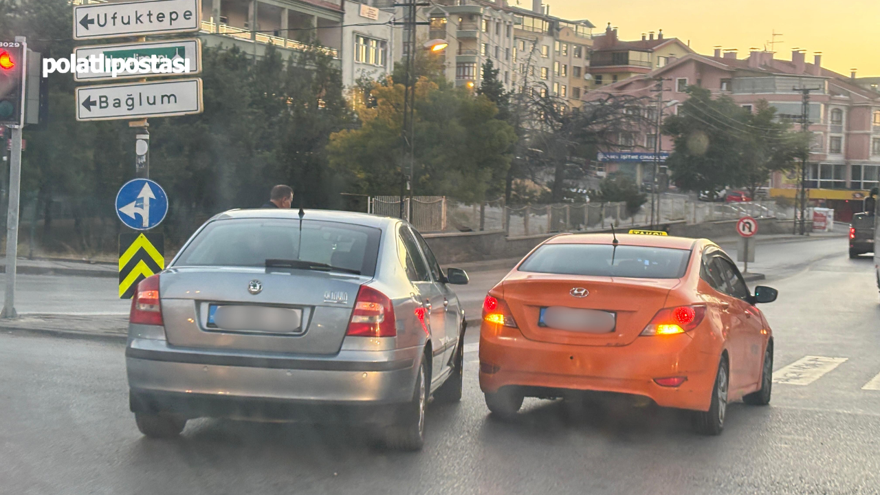 Keçiören’de, Sabah Trafiğini Aksatan Kaza! (2)