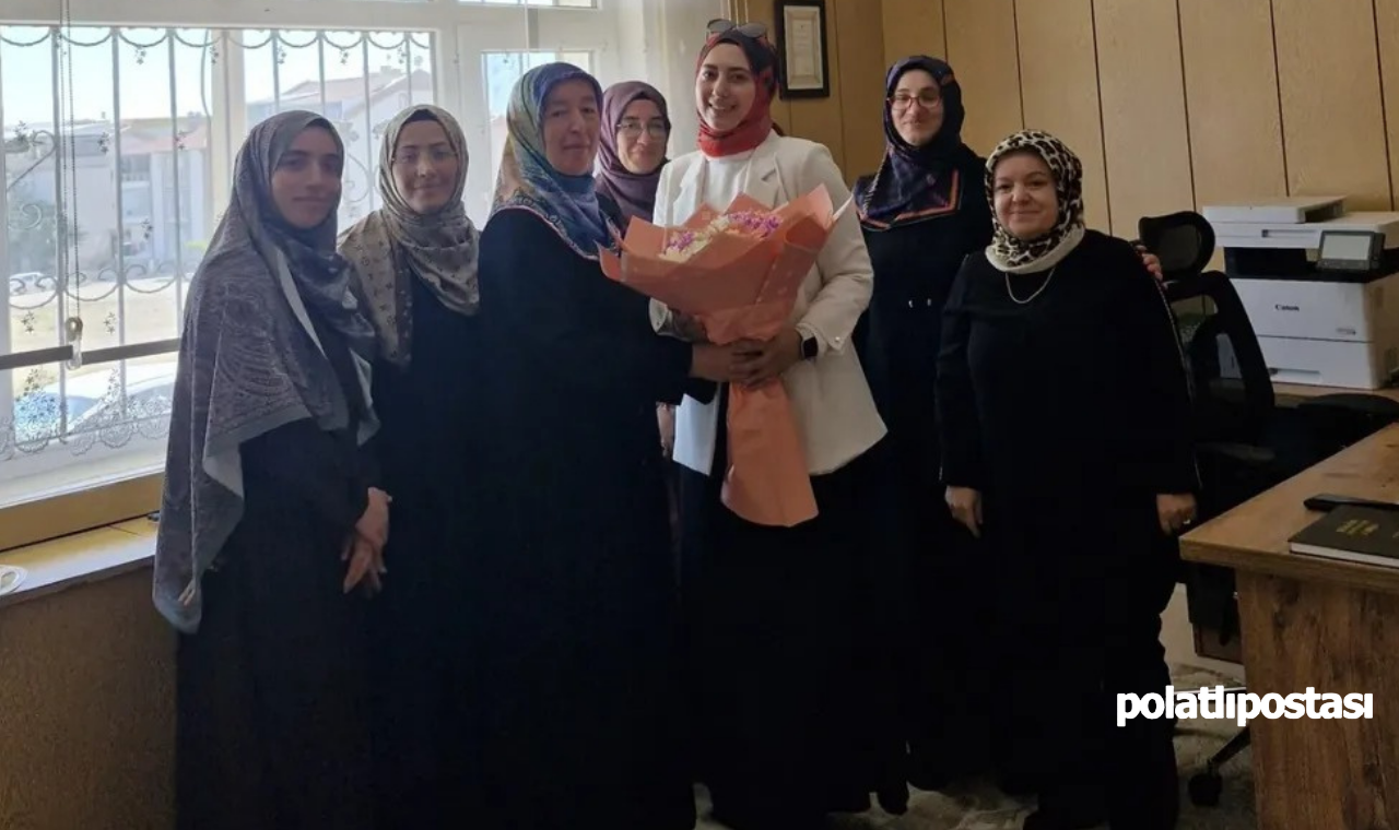 Polatlı İmam Hatip Ortaokulu Müdürü Ve Öğretmenleri, Özel Hafta Dolayısıyla İlçe Müftüsü'nü Ziyaret Etti (1)