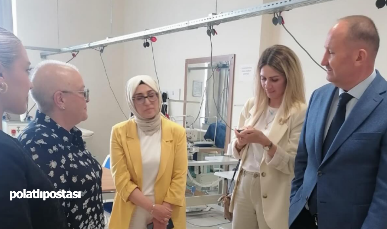 Polatlı Kaymakamı Kantay Ve Eşi, Sosyal Bilimler Myo'yu Ziyaret Etti Güzel Çalışmalar Çok Yakında! (1)