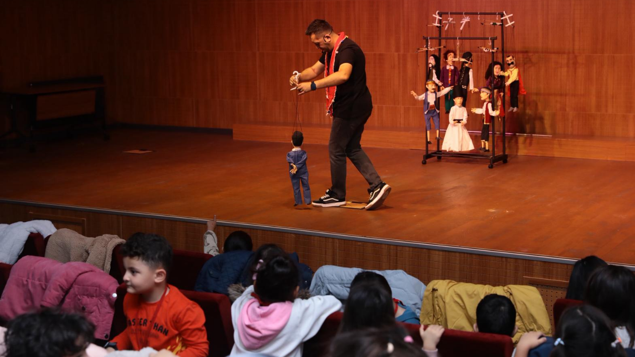 Polatlı'da Minik Izleyiciler Için Eğitici Tiyatro Gösterisi Başladı (1)