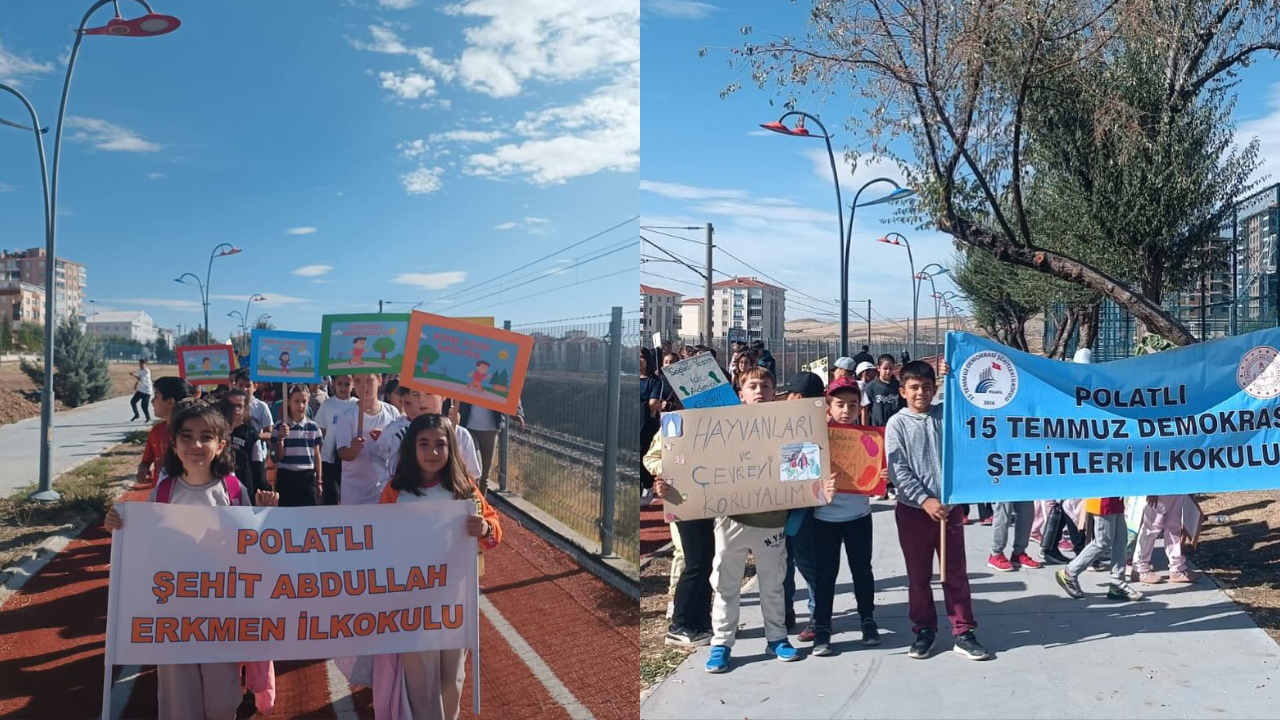 Polatlı’da Minikler Sağlıklı Hayat Için Yürüdü (2)