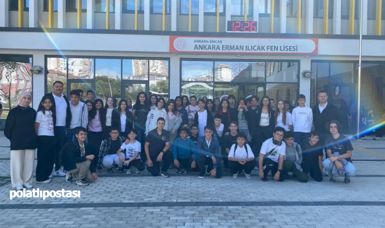 Polatlı'da O Okuldaki Öğrenciler, Sınav Stresini Liseleri Gezerek Attı! (2)