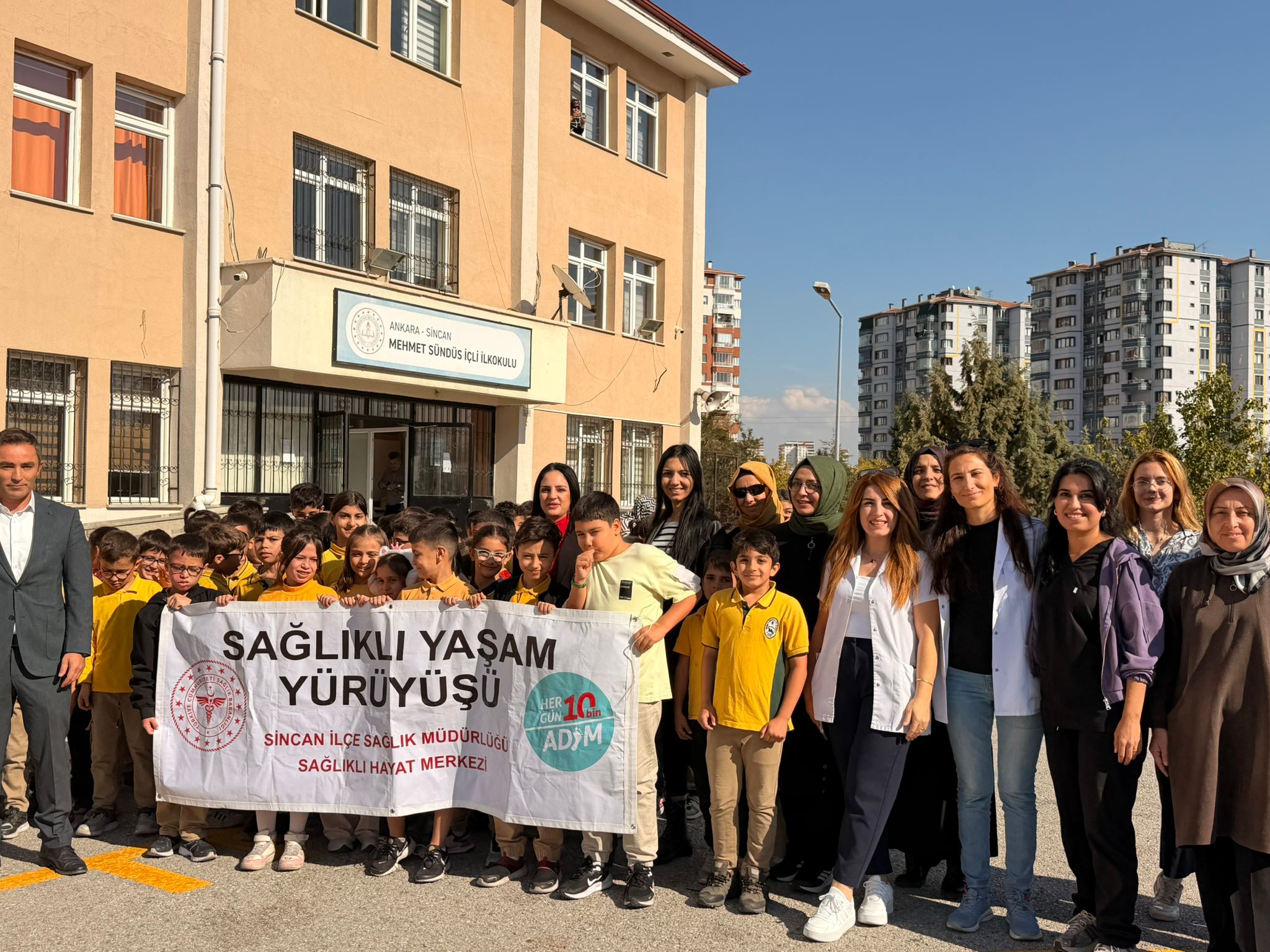 Sincanlı Minikler Sağlıklı Yaşam Için Egzersiz Yaptı-1